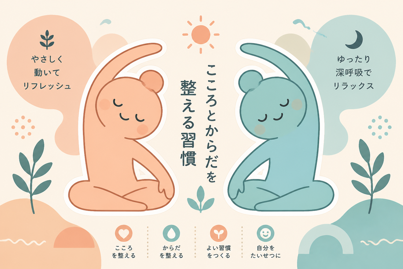 烏の交わり — 漫画風イラスト